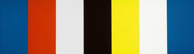 Rojo Amarillo Azul Blanco y Negro de Ellsworth Kelly